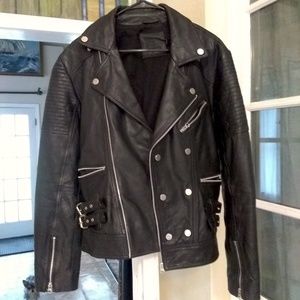 Men's 100% Leather Jacket - Nearly Mint